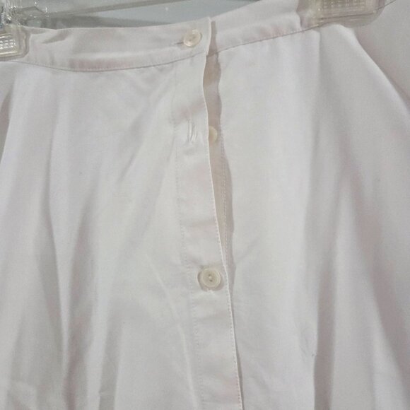 Uniqlo White A-Line Skirt - Picture 4 of 7
